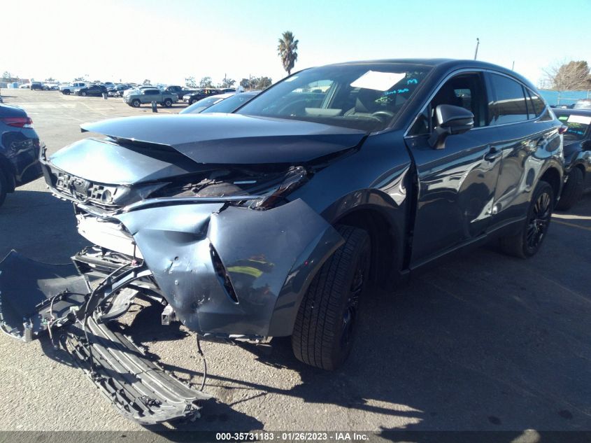 2022 TOYOTA VENZA LE/XLE/LIMITED VIN: JTEAAAAH5NJ100104