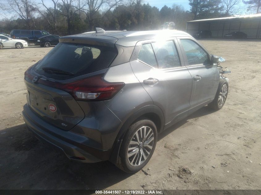 2022 NISSAN KICKS SV VIN: 3N1CP5CV1NL505362