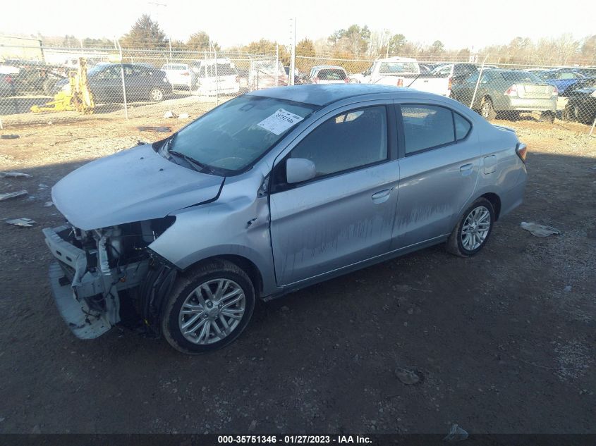 2022 MITSUBISHI MIRAGE G4 BLACK EDITION VIN: ML32FUFJ9NHF05984