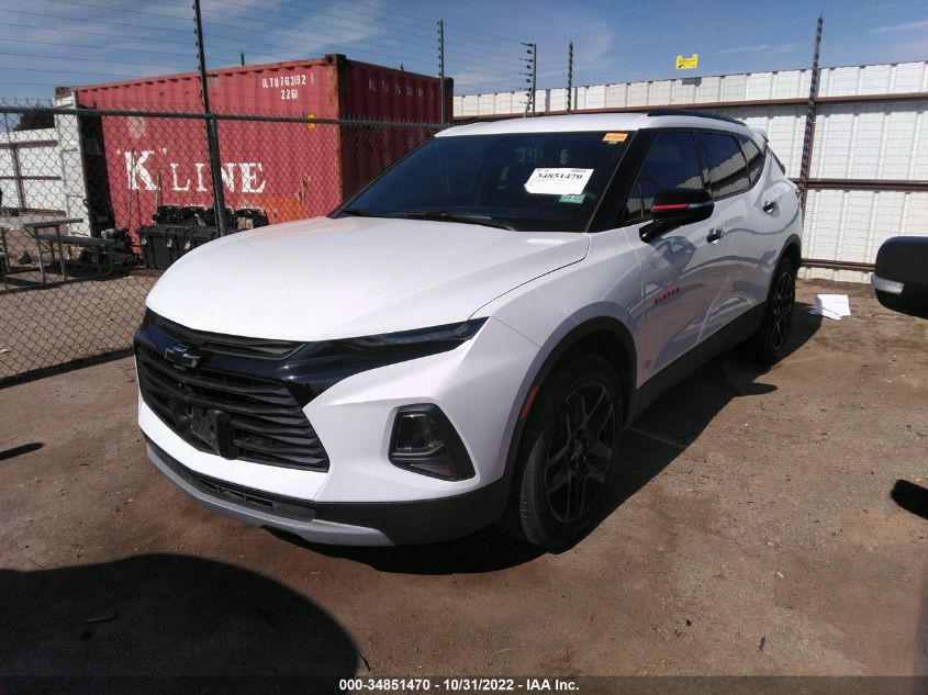2021 CHEVROLET BLAZER LT VIN: 3GNKBCRSXMS537084