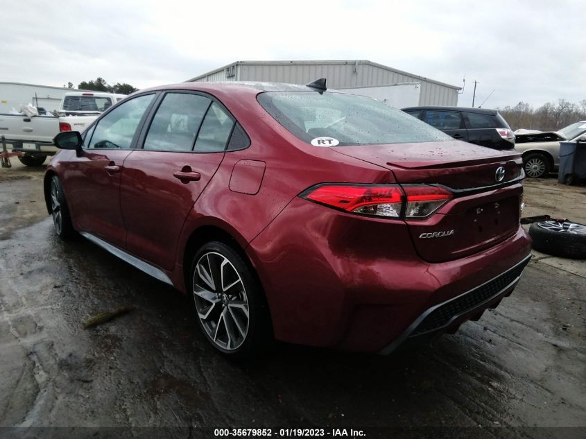 2022 TOYOTA COROLLA SE/SE NIGHTSHADE/APEX SE VIN: 5YFS4MCE3NP102546