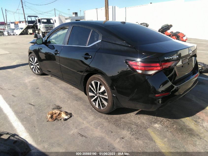 2022 NISSAN SENTRA SV VIN: 3N1AB8CV7NY224984