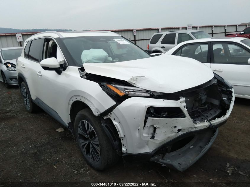 2021 NISSAN ROGUE SV VIN: 5N1AT3BB2MC830877