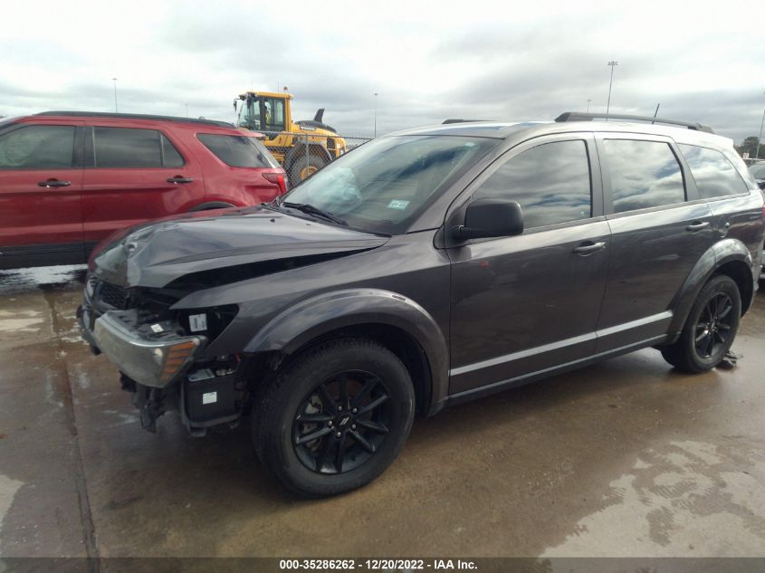 2020 DODGE JOURNEY SE VALUE VIN: 3C4PDCAB3LT280444