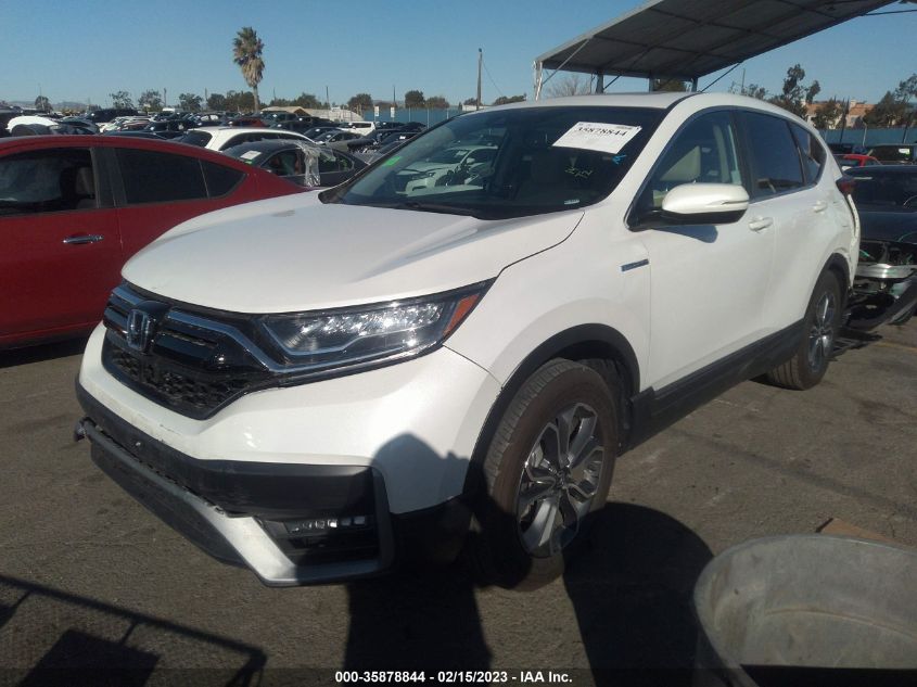 2022 HONDA CR-V HYBRID EX-L VIN: 5J6RT6H8XNL049038