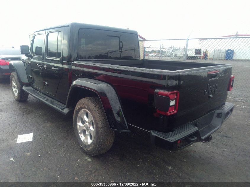 2022 JEEP GLADIATOR HIGH ALTITUDE VIN: 1C6HJTFG9NL139823