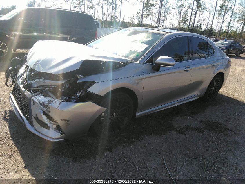 2022 TOYOTA CAMRY XSE VIN: 4T1K61AK0NU015364