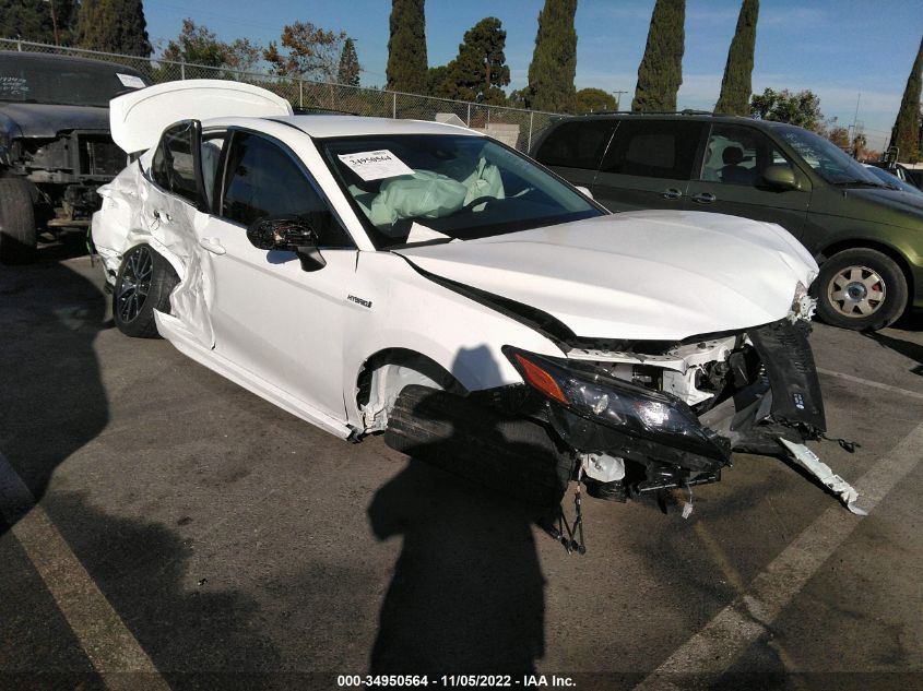 2021 TOYOTA CAMRY HYBRID SE VIN: 4T1G31AK0MU559618