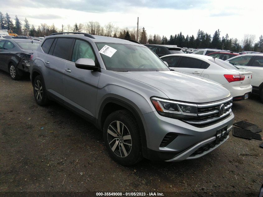 2022 VOLKSWAGEN ATLAS 2.0T SE VIN: 1V2LP2CA0NC514301