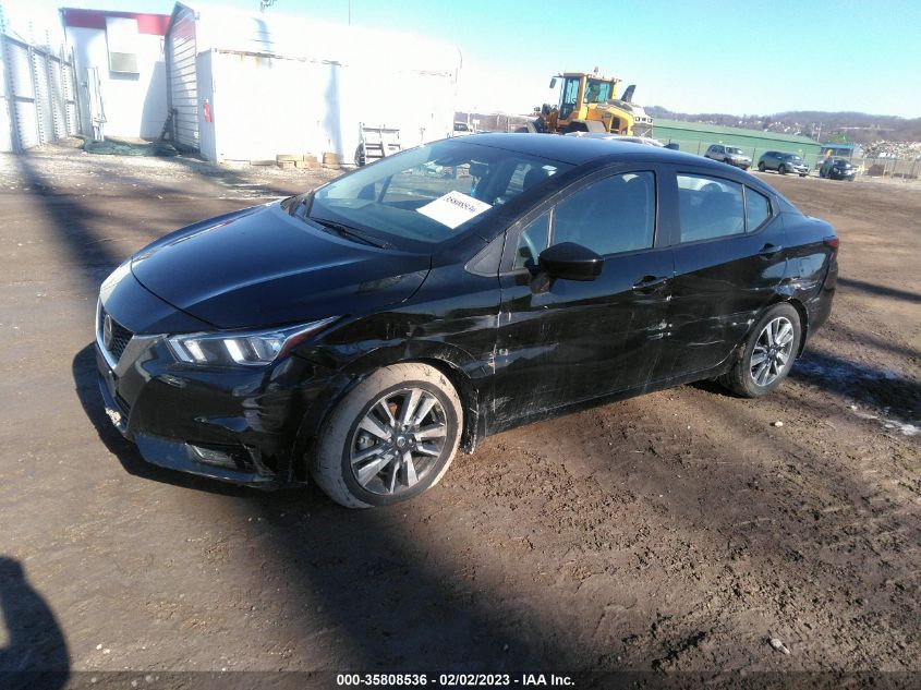2022 NISSAN VERSA SV VIN: 3N1CN8EV2NL827724