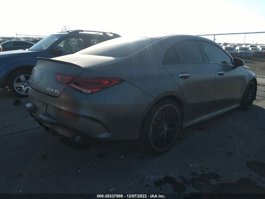 2022 MERCEDES-BENZ CLA AMG CLA 45 VIN: W1K5J5DB6NN283113