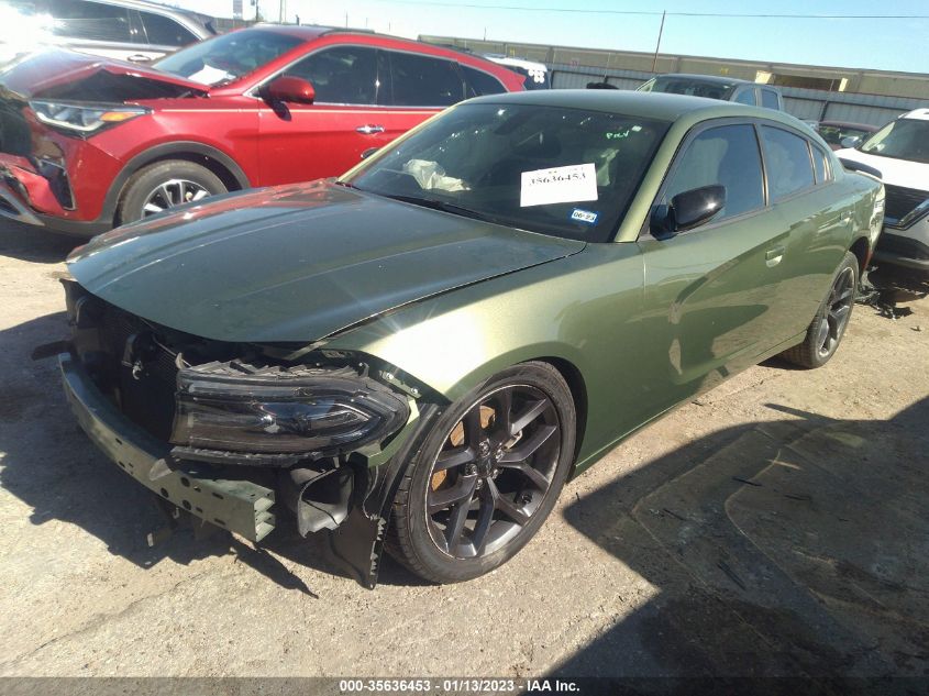 2021 DODGE CHARGER SXT VIN: 2C3CDXBG3MH675349