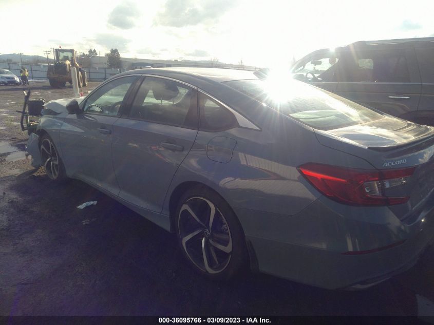2022 HONDA ACCORD HYBRID SPORT VIN: 1HGCV3F24NA014768
