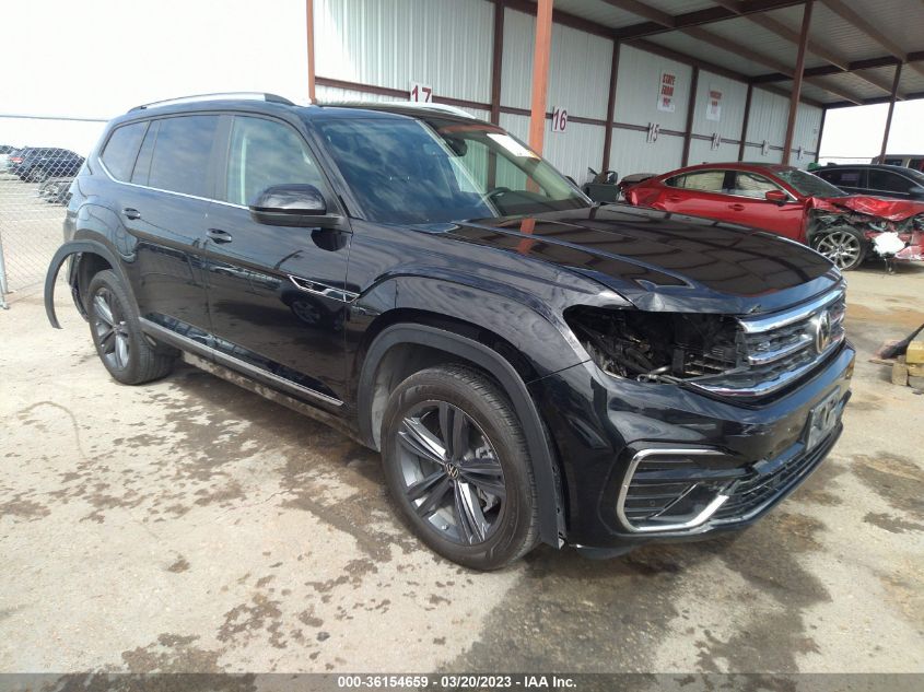 2022 VOLKSWAGEN ATLAS 3.6L V6 SEL R-LINE VIN: 1V2AR2CA6NC510271