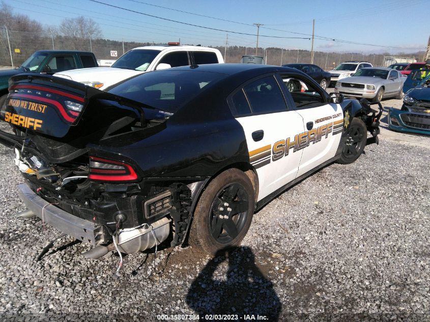 2021 DODGE CHARGER POLICE VIN: 2C3CDXAT3MH666469
