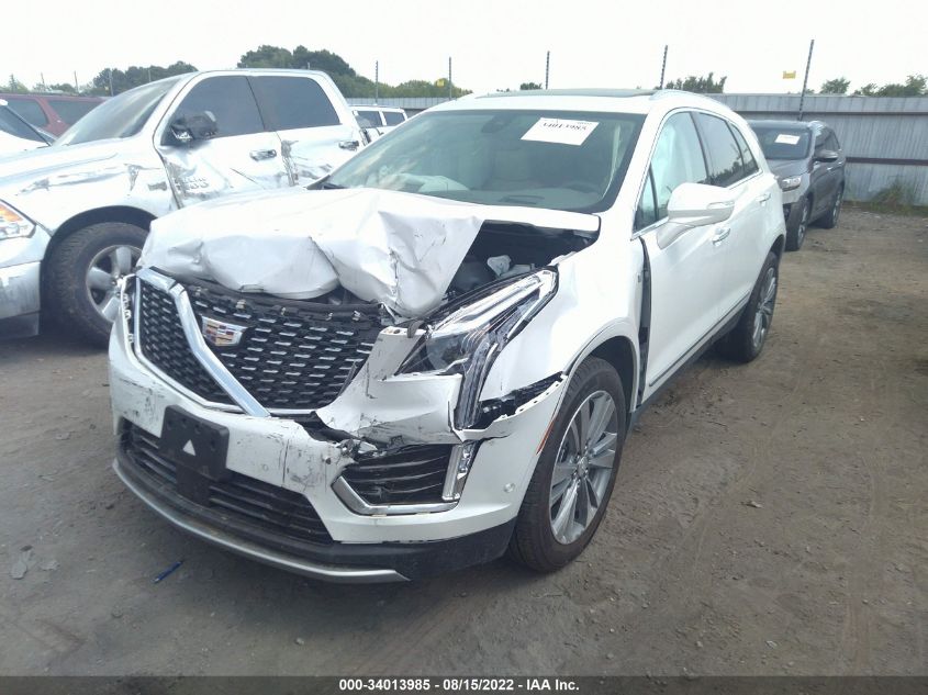 2022 CADILLAC XT5 FWD PREMIUM LUXURY VIN: 1GYKNCRS3NZ107427