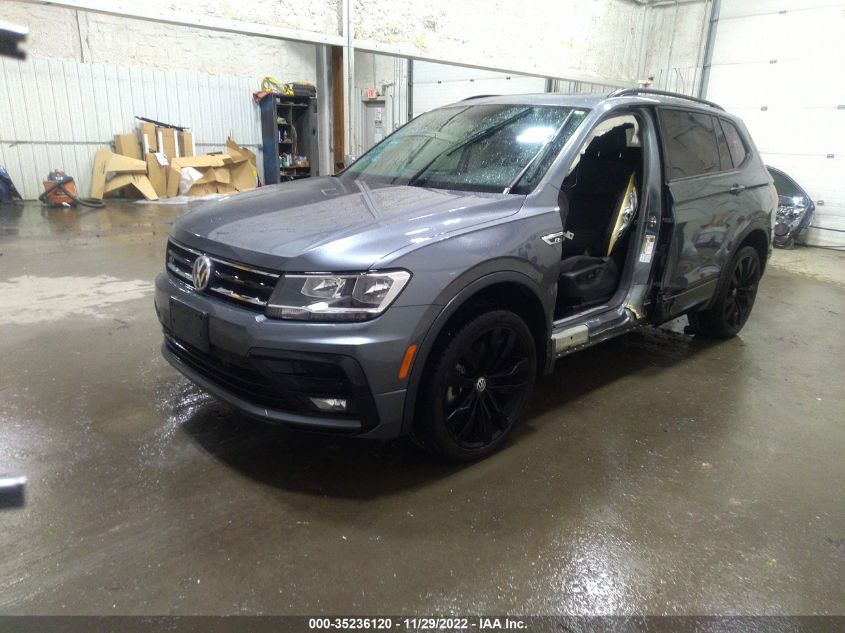 2021 VOLKSWAGEN TIGUAN SE/SE R-LINE BLACK/SEL VIN: 3VV2B7AX8MM139921