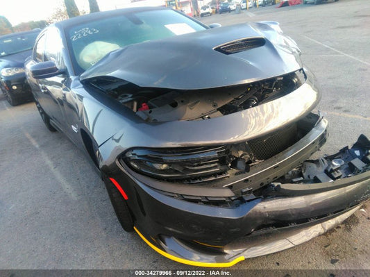 2022 DODGE CHARGER SCAT PACK VIN: 2C3CDXGJ9NH187285