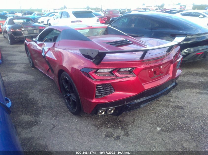 2022 CHEVROLET CORVETTE 2LT VIN: 1G1YB3D46N5101655