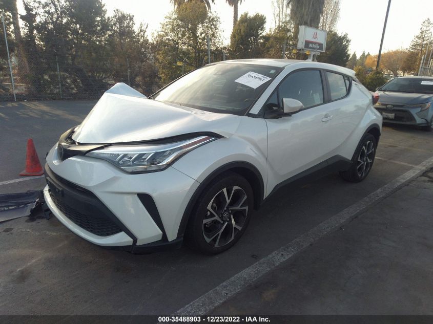 2022 TOYOTA C-HR XLE/LIMITED/NIGHTSHADE VIN: NMTKHMBX3NR142638