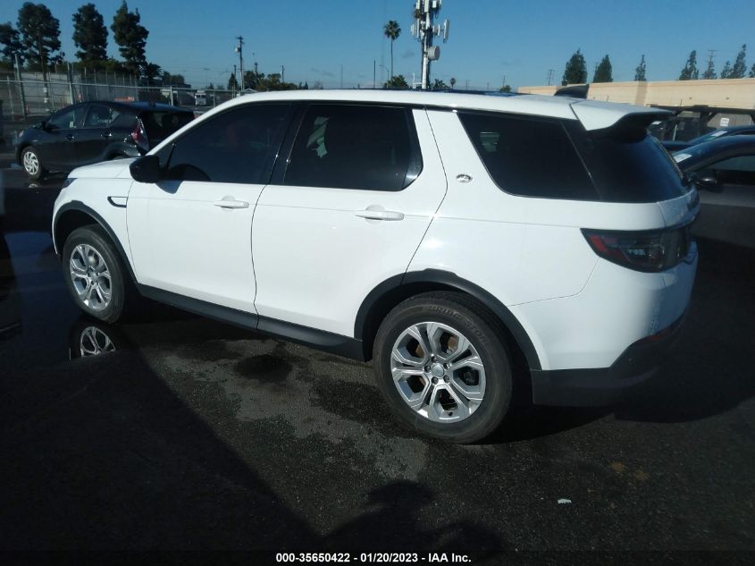 2022 LAND ROVER DISCOVERY SPORT S VIN: SALCJ2FX1NH908730