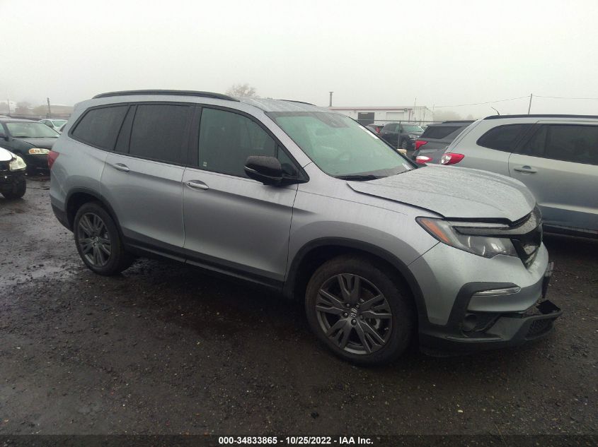 2022 HONDA PILOT SPORT VIN: 5FNYF6H30NB067029