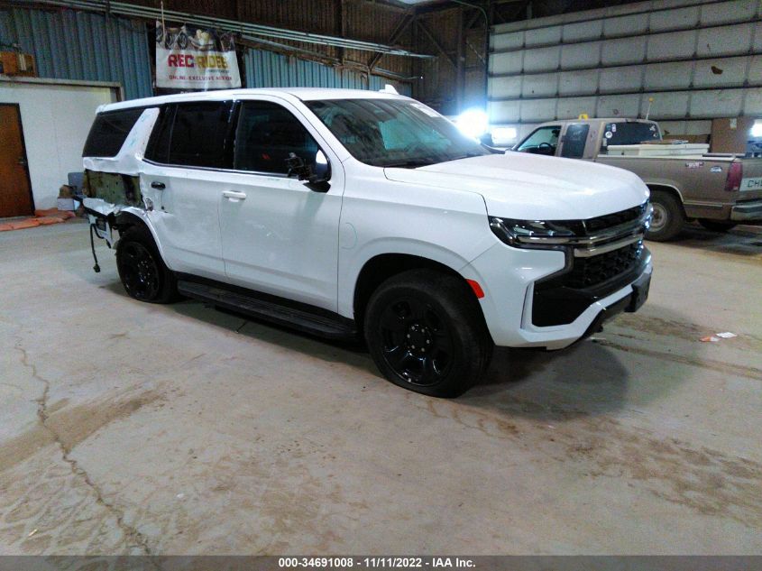 2021 CHEVROLET TAHOE COMMERCIAL VIN: 1GNSKLEDXMR375449