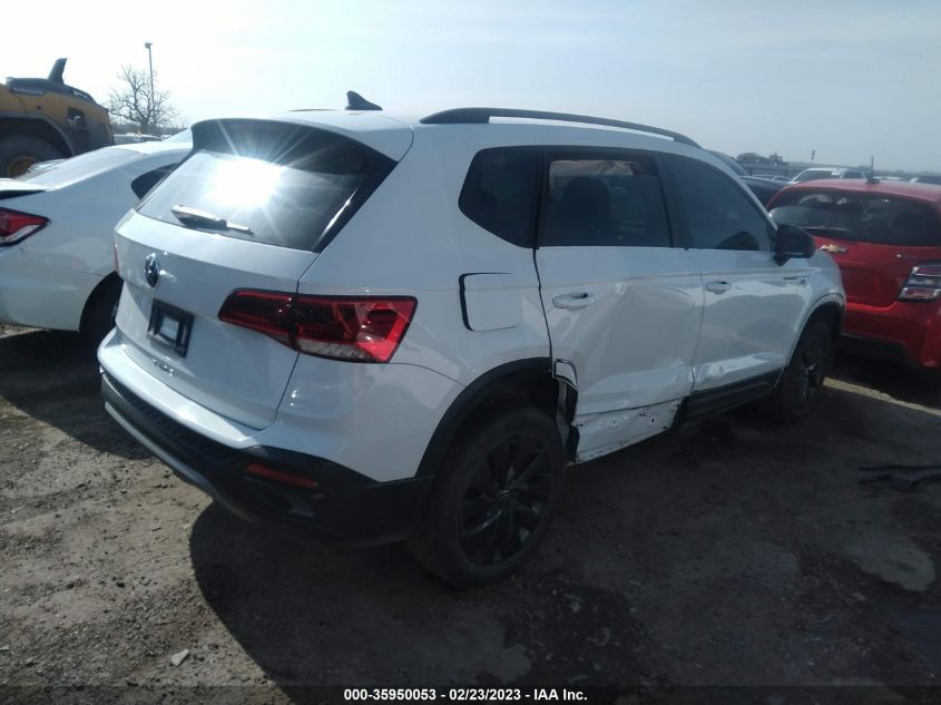2022 VOLKSWAGEN TAOS S VIN: 3VVDX7B2XNM022422
