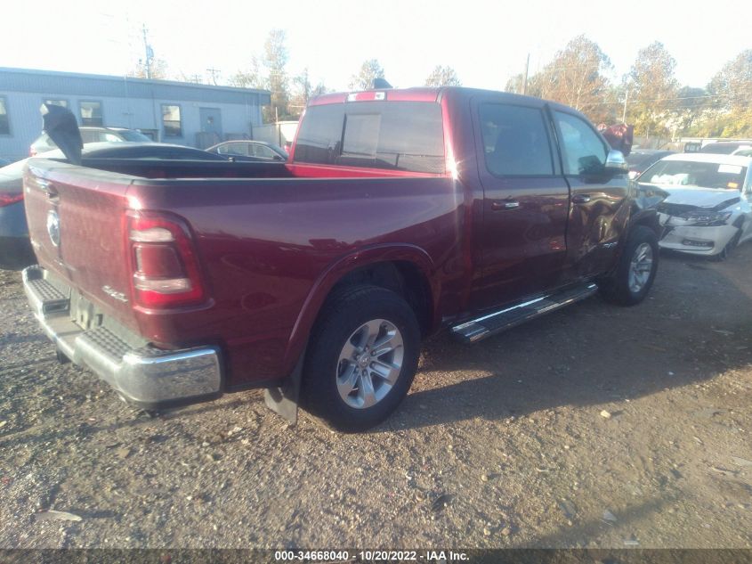 2022 RAM 1500 LARAMIE VIN: 1C6SRFJT9NN268606