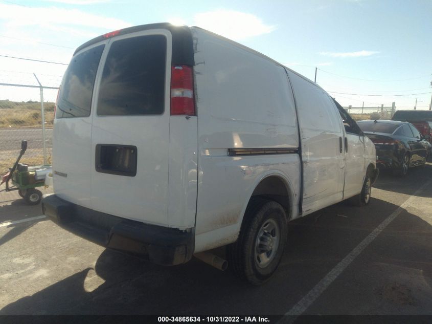 2020 CHEVROLET EXPRESS CARGO VAN VIN: 1GCWGAFG3L1252873