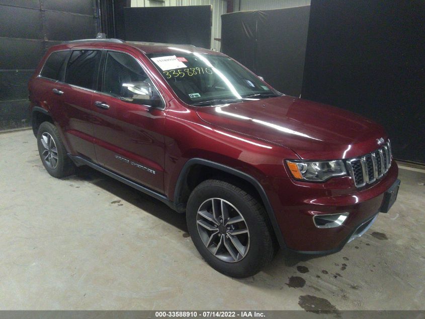 2020 JEEP GRAND CHEROKEE LIMITED VIN: 1C4RJFBGXLC397107