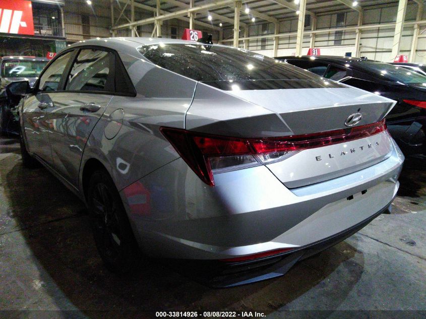 2021 HYUNDAI ELANTRA SEL VIN: 00PLS4AG0MH018338
