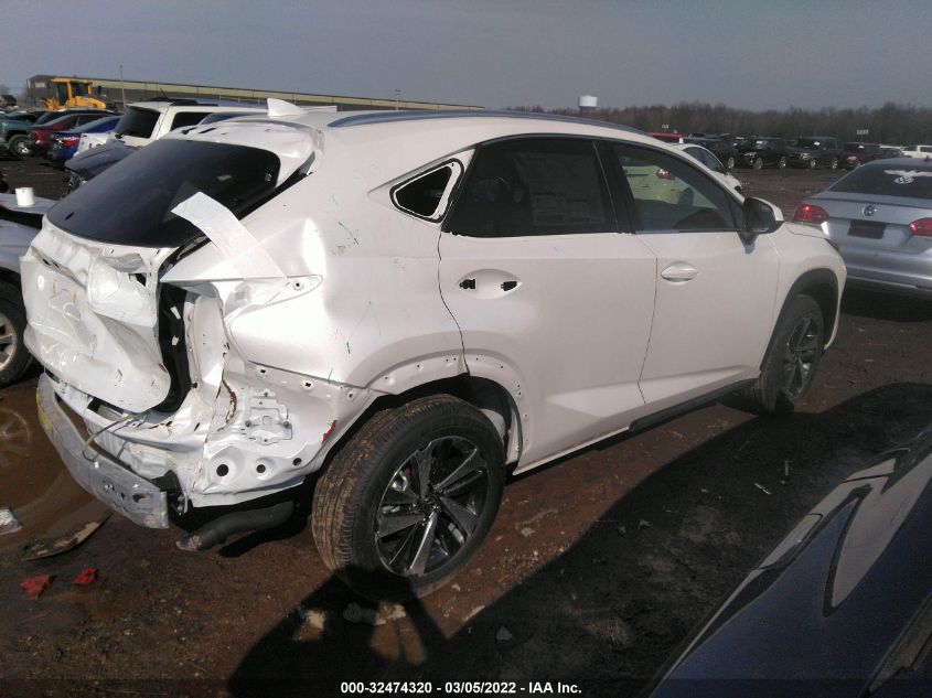 2021 LEXUS NX NX 300H VIN: JTJGJRDZ9M2168753