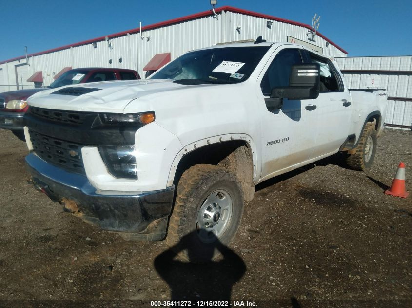2020 CHEVROLET SILVERADO 2500HD WORK TRUCK VIN: 1GC1YLE76LF142651