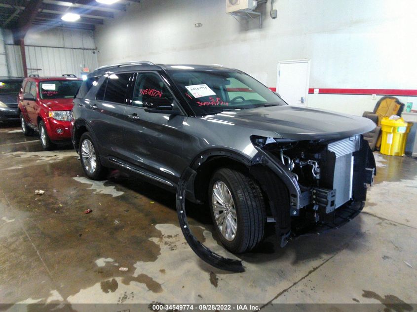 2021 FORD EXPLORER LIMITED VIN: 1FMSK8FH7MGC17505