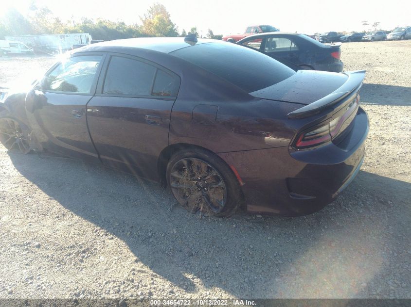 2021 DODGE CHARGER SCAT PACK VIN: 2C3CDXGJ0MH509309