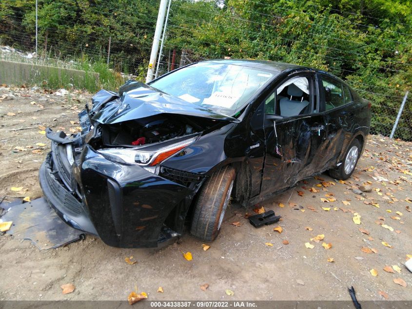 2022 TOYOTA PRIUS L VIN: JTDKAMFUXN3174560