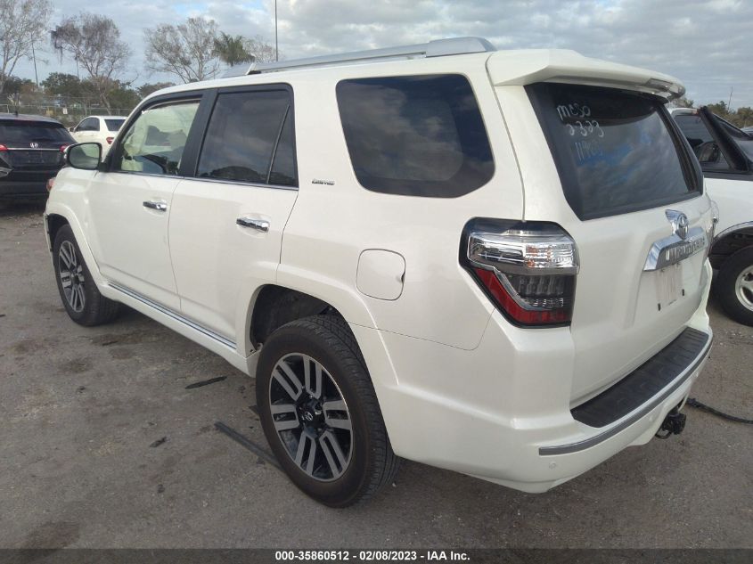2022 TOYOTA 4RUNNER LIMITED VIN: JTEKU5JR8N6031116