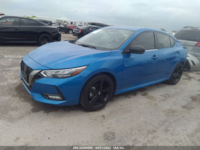 2021 NISSAN SENTRA SR VIN: 3N1AB8DV1MY321109