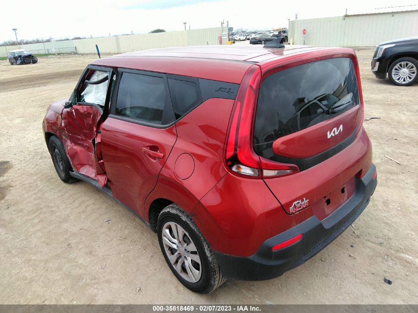 2022 KIA SOUL LX VIN: KNDJ23AU7N7813058