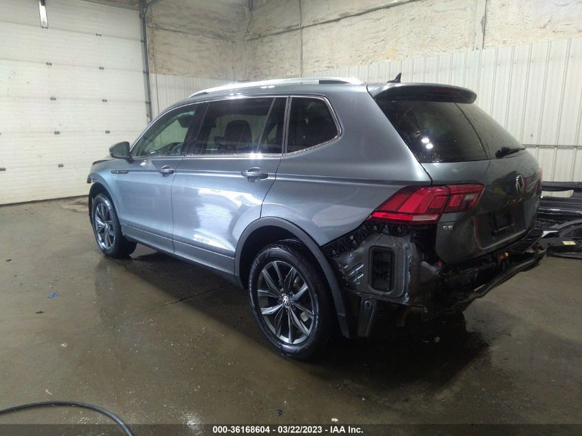 2022 VOLKSWAGEN TIGUAN SE VIN: 3VV2B7AX8NM134848