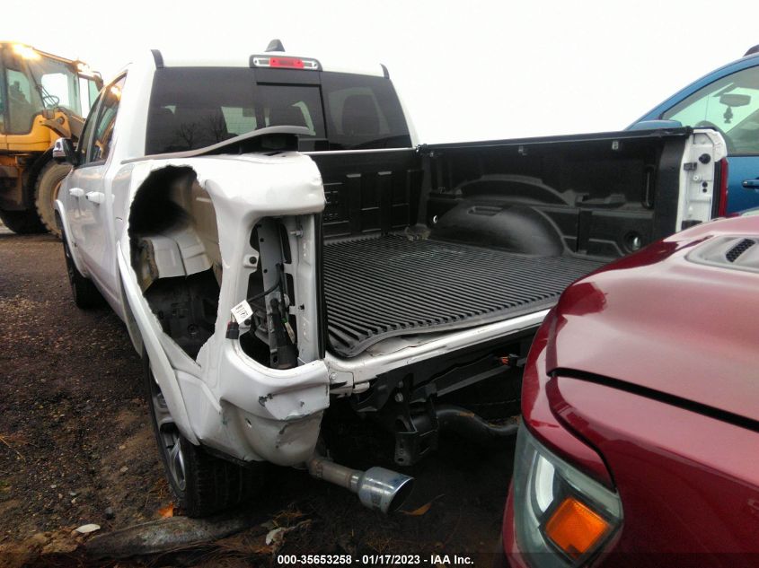 2021 RAM 1500 LARAMIE VIN: 1C6SRFJT6MN792472