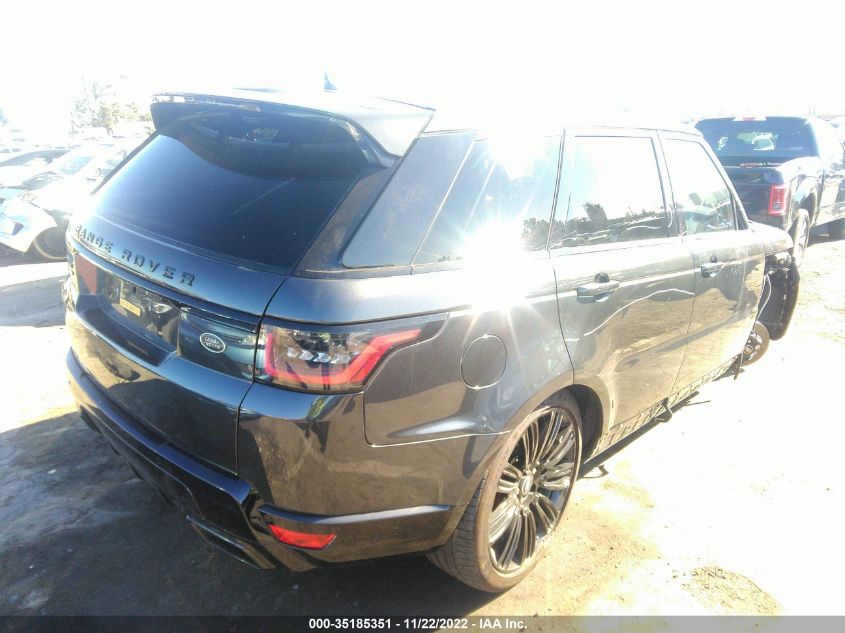 2020 LAND ROVER RANGE ROVER SPORT HSE VIN: SALWR2SU6LA711253