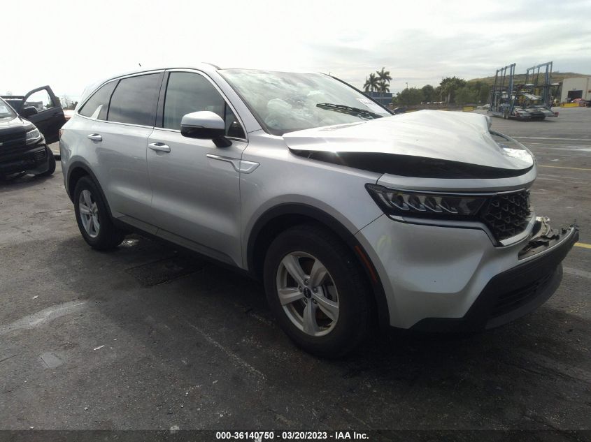 2022 KIA SORENTO LX VIN: 5XYRG4LC2NG076501
