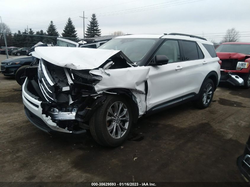 2022 FORD EXPLORER XLT VIN: 1FMSK8DH7NGB45211