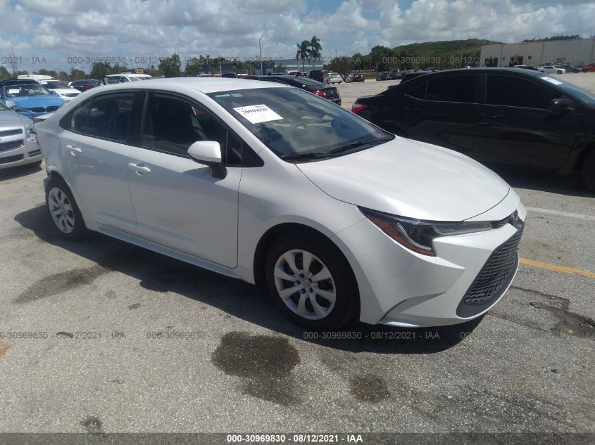2021 TOYOTA COROLLA LE VIN: JTDEPMAE2MJ162974