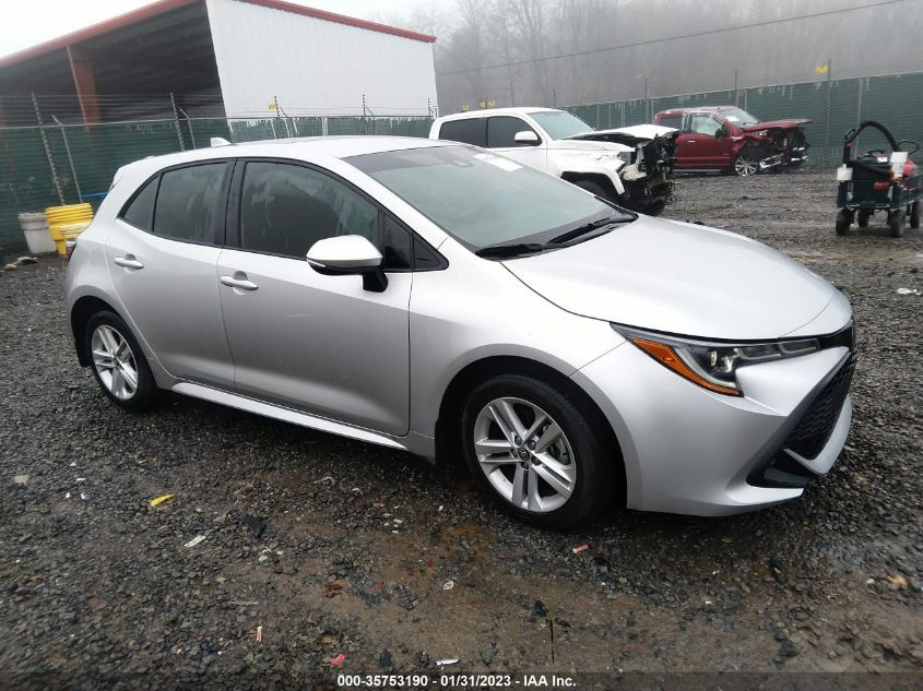 2022 TOYOTA COROLLA HATCHBACK SE/NIGHTSHADE/XSE VIN: JTND4MBE0N3189448