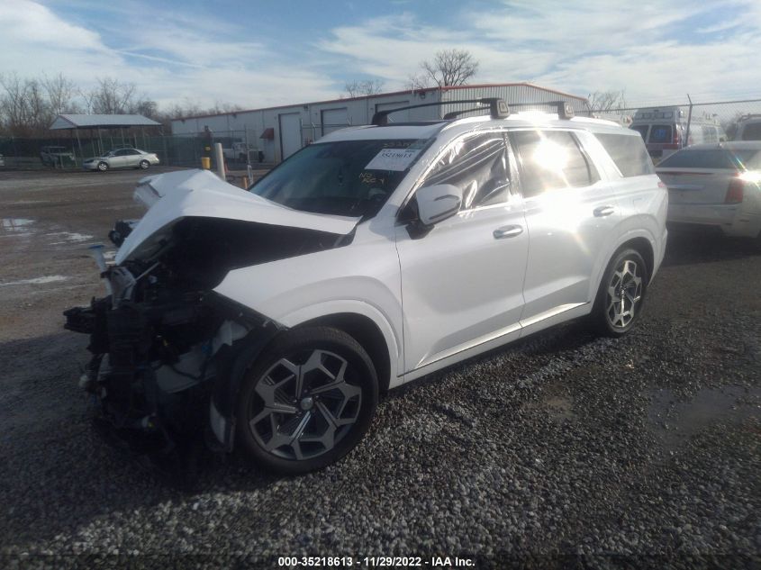 2021 HYUNDAI PALISADE CALLIGRAPHY VIN: KM8R7DHE4MU312701