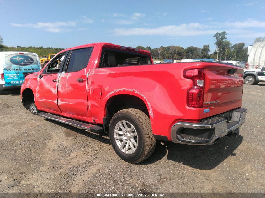 2021 CHEVROLET SILVERADO 1500 LT VIN: 1GCUYDED2MZ376150