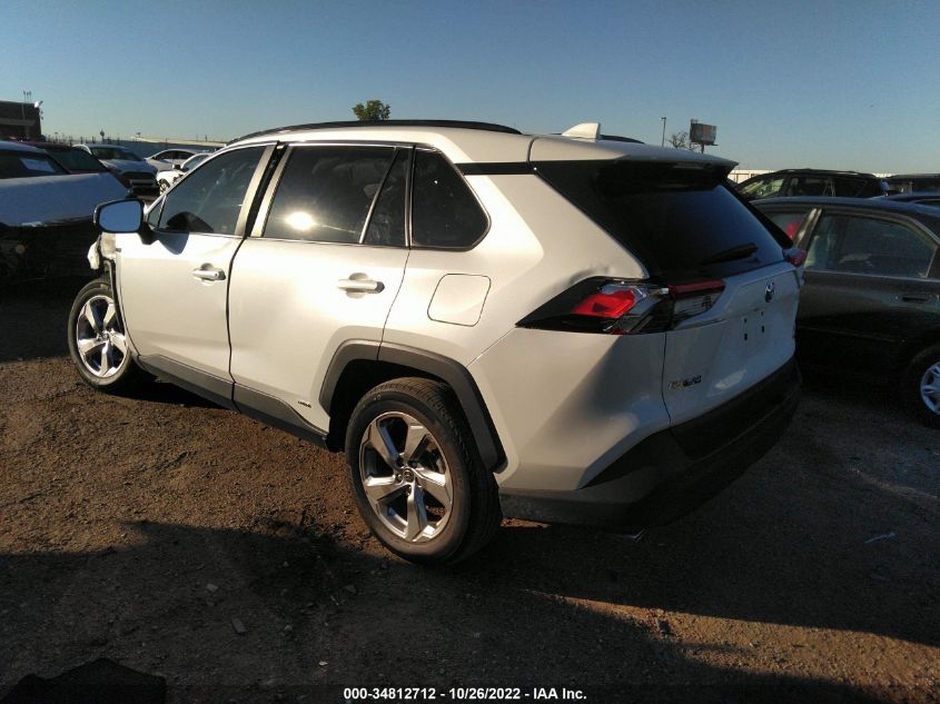 2021 TOYOTA RAV4 HYBRID XLE PREMIUM VIN: 4T3B6RFV2MU048583